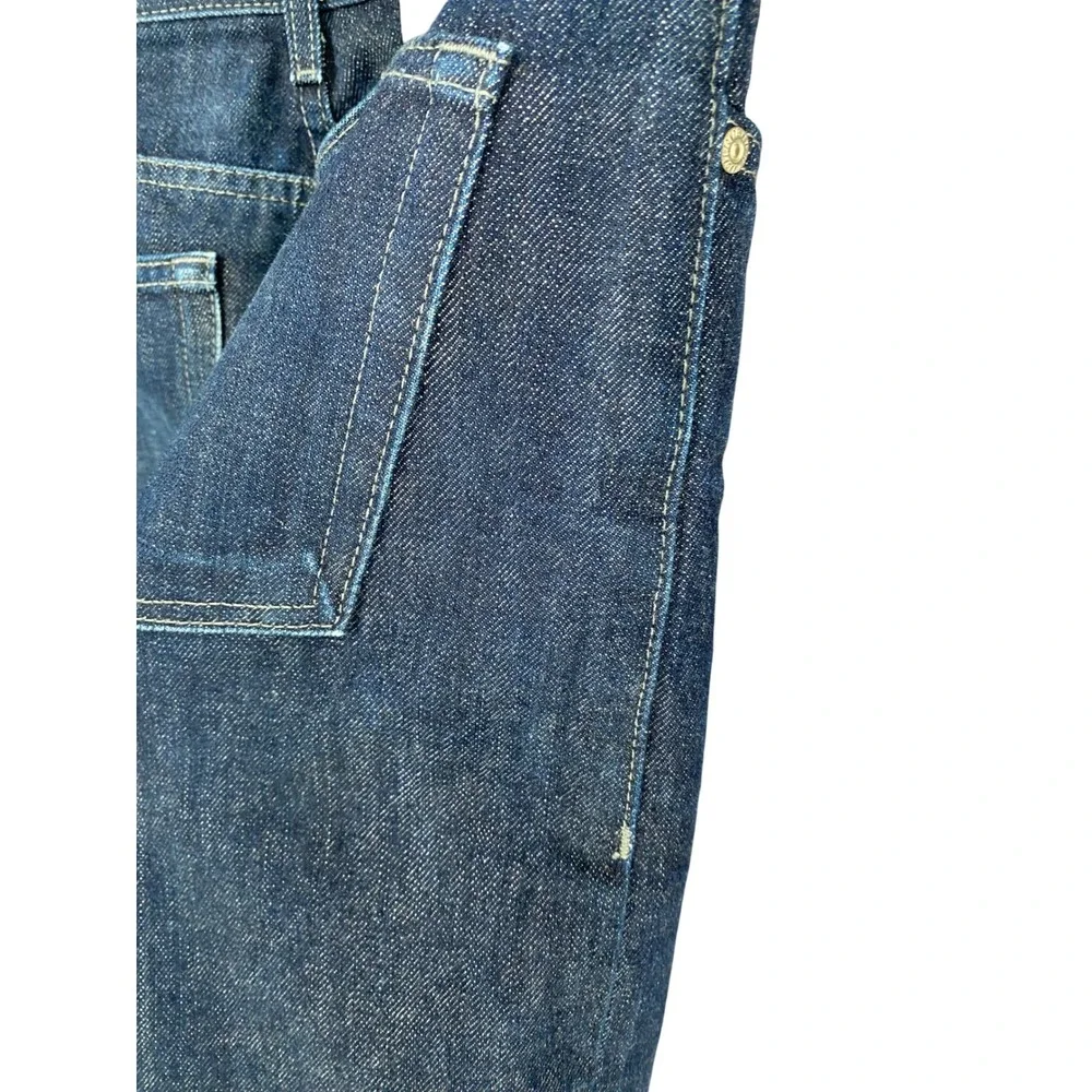 Naked & Famous Weird Guy Indigo Selvedge Blue Jeans Mens Size 29 Japanese Denim